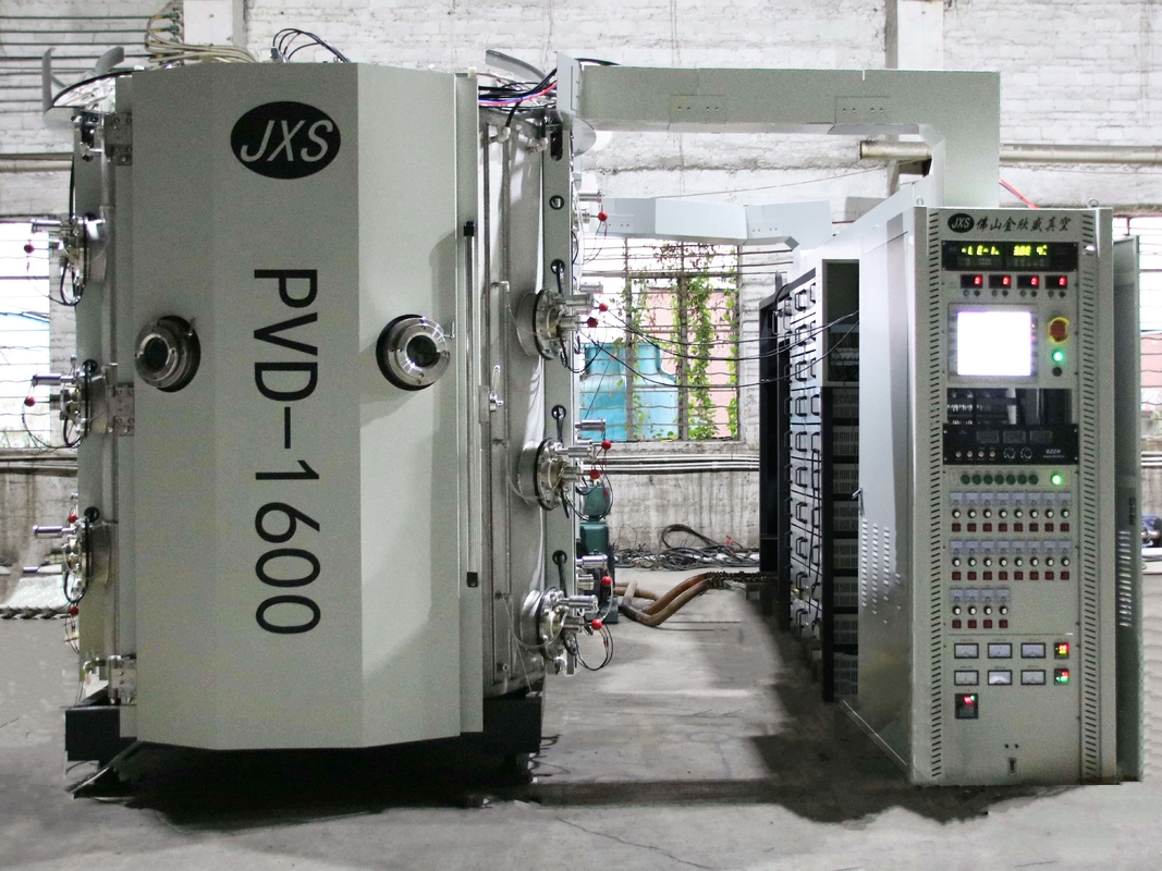 Máquinas de revestimiento de metallización PVD de alto vacío Máquina para planta de metallización de cromo de plástico PVD