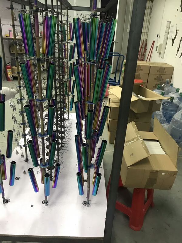 Máquina de limpieza ultrasónica por vacío totalmente automática con brazo de transferencia PLC HMI para taller industrial de recubrimiento PVD