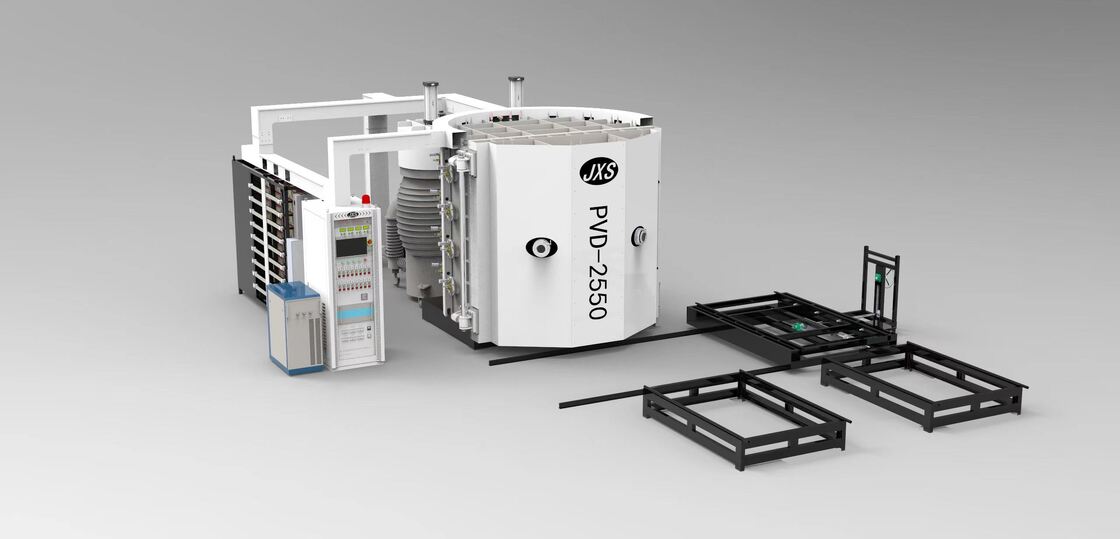 Máquina de recubrimiento de vacío PVD de hardware pesado sanitario con resistencia a las huellas dactilares, limpieza fácil y control automático completo