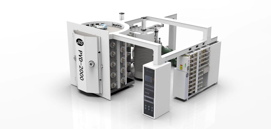 Máquina de recubrimiento al vacío PVD con recubrimiento anticorrosión de alta resistencia al desgaste y sistema de control automático completo para piezas de cerradura