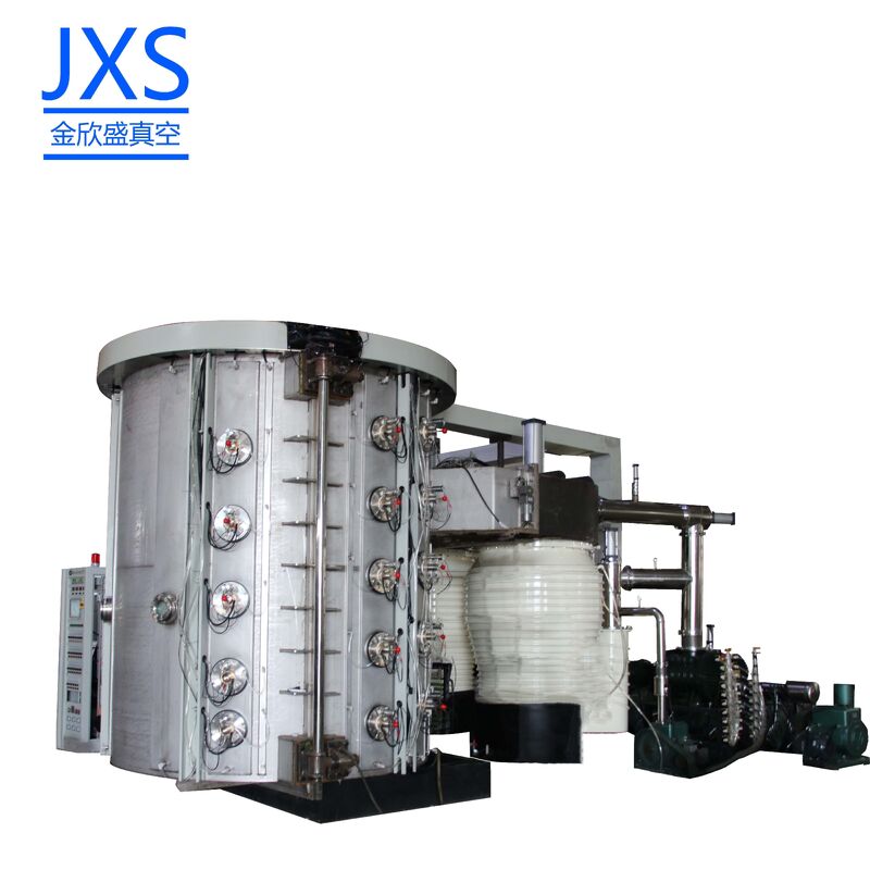 Equipo de recubrimiento de vacío PVD con revestimiento uniforme de color brillante Sistema de control automático completo y garantía de 1 año