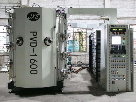 Un buen precio. Máquina de recubrimiento al vacío PVD de alta calidad de hardware metálico para oro rosa oro azul gris negro color en línea