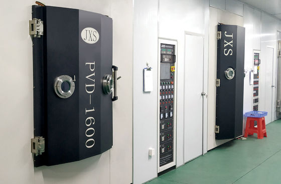 Servicios de recubrimiento de PVD de gama alta Compacta máquina de recubrimiento de pulverización por magnetrón de CC con blanco de oro para recubrimiento de metales nobles