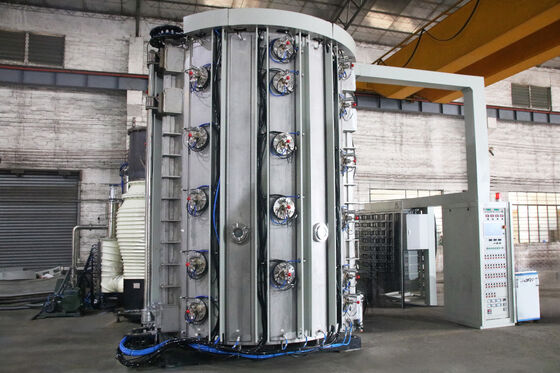 Máquina de recubrimiento PVD para regalos con acabado metálico de lujo, cámara de vacío personalizada y control totalmente automático