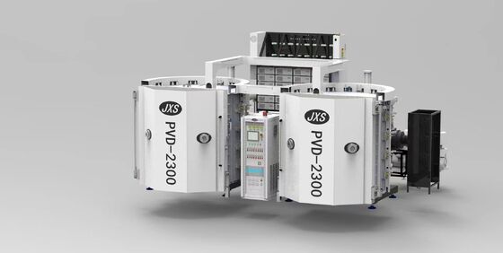 Máquina de revestimiento al vacío PVD completamente automática para artesanías de cerámica con colores vivos y alto brillo y 1 año de garantía