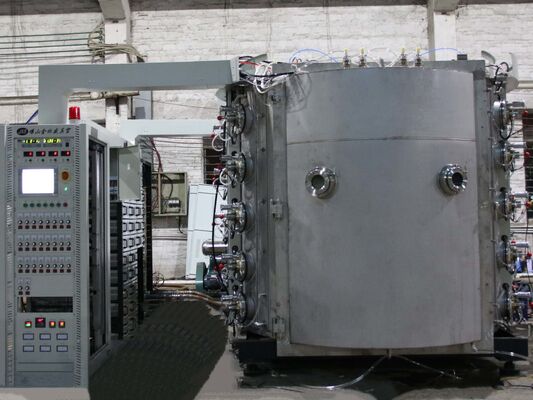 Un buen precio. Máquina de recubrimiento PVD de alta dureza con sistema de fijación de rotación de precisión y control automático completo para herramientas de acero inoxidable en línea