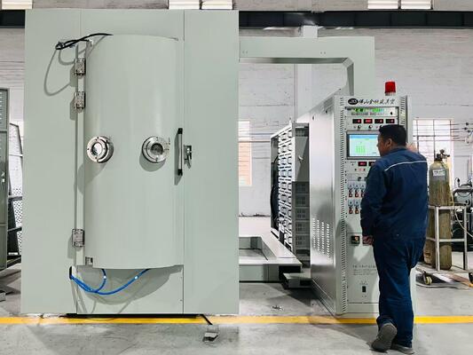 Un buen precio. Máquina de recubrimiento PVD iónico multiarco de grado industrial para varios recubrimientos de colores con alta dureza en línea