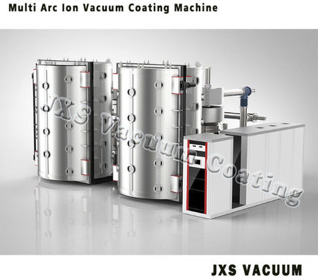 Máquina multi del chapado en oro del vacío del ion PVD del arco del marco de la silla de tabla de los muebles del acero inoxidable de la capacidad grande