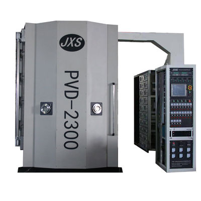 Un buen precio. Máquina de capa de la película fina del vacío del oro PVD del grifo del golpecito de agua del control de la pantalla táctil del PLC en línea