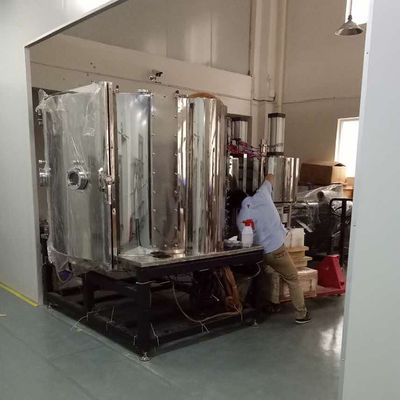 Equipo de la vacuometalización de la bola de cristal PVD del grueso de capa del uniforme de Foshan JXS para el color del gris del arco iris