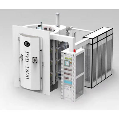 Un buen precio. Máquina física modificada para requisitos particulares de la deposición de vapor del vacío del marco de puerta del hardware del acero inoxidable del tamaño PVD en línea