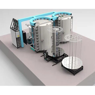 Un buen precio. Máquina de capa Titanium del nitruro del alto de la ionización vacío de la tarifa PVD para el hardware de la iluminación del marco de puerta del acero inoxidable en línea