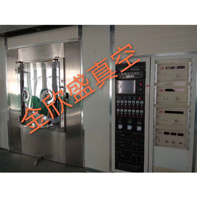 Un buen precio. Fabricante de la máquina de capa de la bisagra de puerta del tirador de puerta del acero inoxidable de la eficacia alta del grueso de capa del uniforme de Foshan PVD en línea