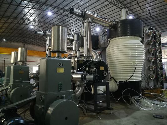 Un buen precio. Máquina de capa sanitaria de las mercancías PVD de la baldosa cerámica/máquina de Metallizer del vacío en línea