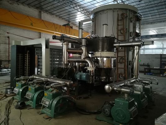 Máquina de capa de la silla de tabla PVD, máquina de la vacuometalización de alto del acero inoxidable