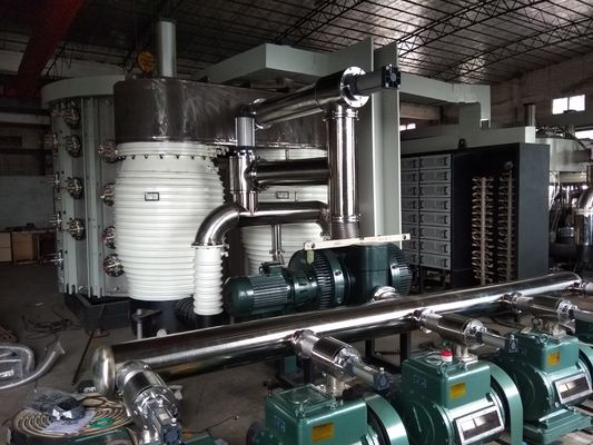 Un buen precio. Enfriamiento indirecto de la máquina de capa de los cubiertos PVD del vajilla de los platos y cubiertos del acero inoxidable en línea