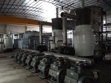 Máquina de acero inoxidable de la vacuometalización del tubo 300kW 50m2 PVD