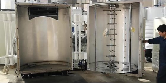 Un buen precio. Máquina de la vacuometalización de 2 Front Open Doors Plastic Evaporation en línea