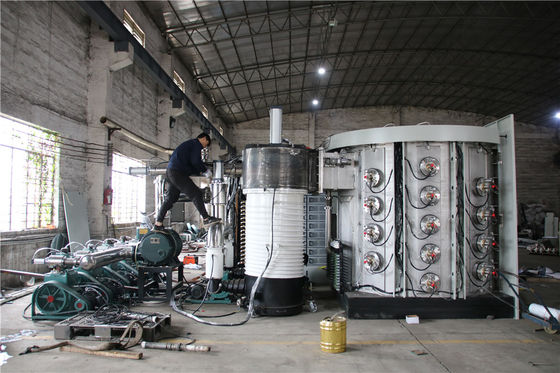 Un buen precio. Máquina Vane Pump Sputtering System rotatoria de la vacuometalización del tirador de puerta PVD de los SS en línea