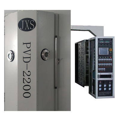 Máquina de recubrimiento PVD totalmente automática con cámara de vacío de acero inoxidable y tecnología de revestimiento iónico multiarco para recubrimiento decorativo de hardware