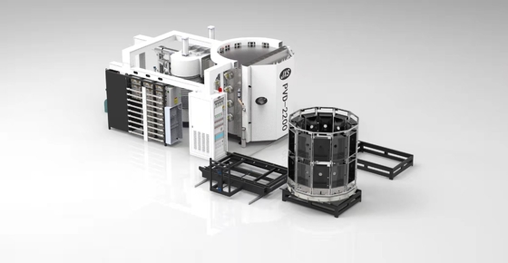 65KW registra la máquina de capa de capa del equipo PVD del vidrio del teléfono móvil