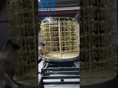 Máquina PVD Dorada para Cubiertos de Acero Inoxidable