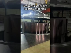 Equipo de recubrimiento de PVD de alta capacidad duradero / máquina de metalización de PVD